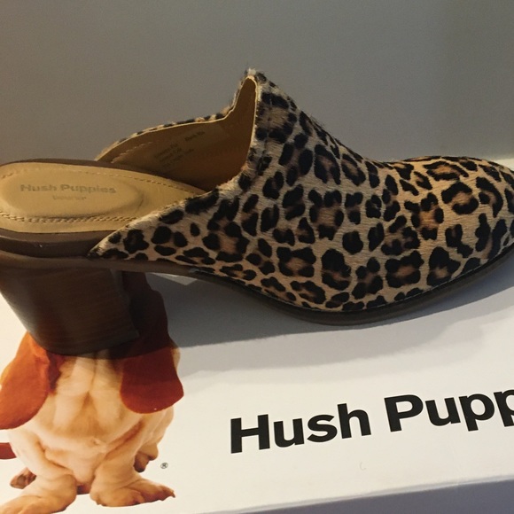 Hush Puppies Shoes - Hush puppies Leopard mule